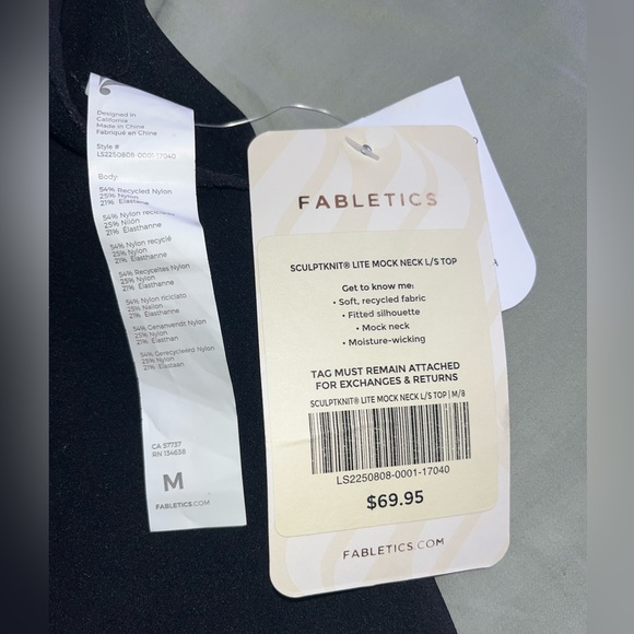 Fabletics Mock Turtle Neck - Picture 2 of 2